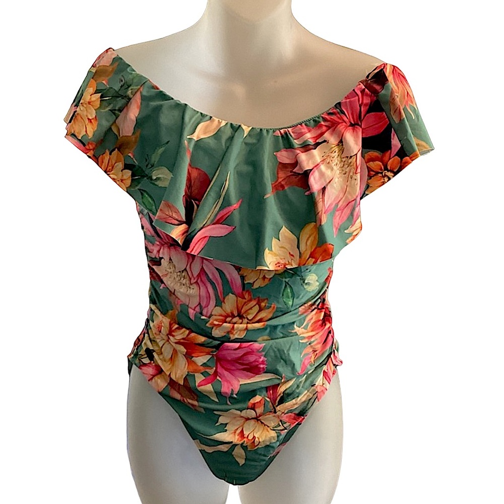 LaBlanca Ruffle Top OnePiece. S1